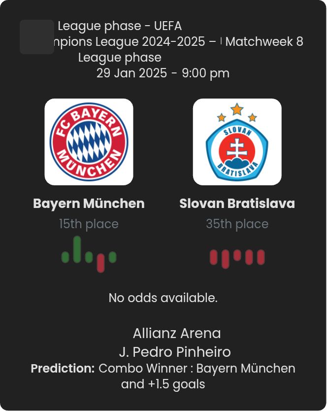 Bayern München - Slovan Bratislava 1 featured image 21408