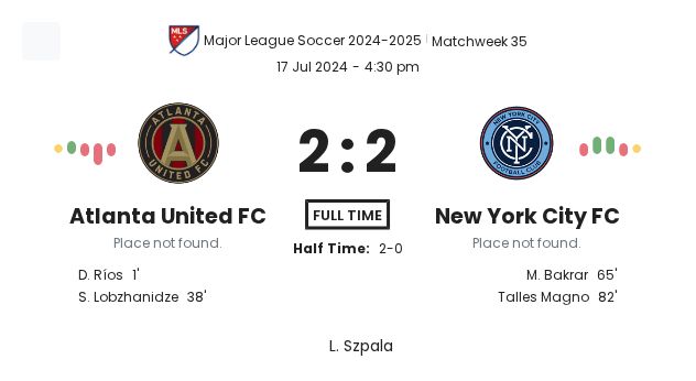 Atlanta United FC - New York City FC ?:? - 2024-07-17 4 featured image 147677
