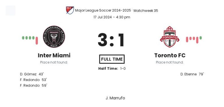 Inter Miami - Toronto FC ?:? - 2024-07-17 2 featured image 147680
