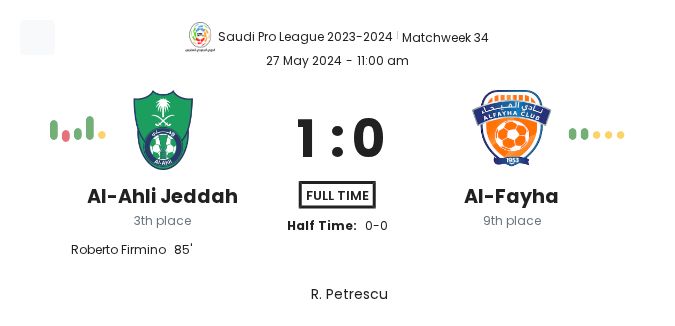 Al-Ahli Jeddah - Al-Fayha ?:? - 2024-05-27 6 featured image 150308