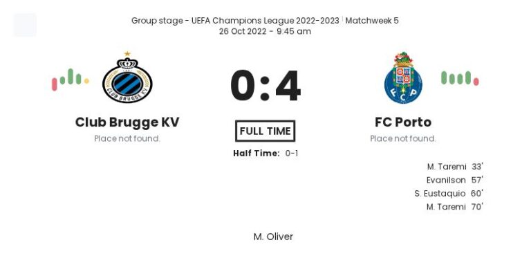Club Brugge KV - FC Porto 2 featured image 67654