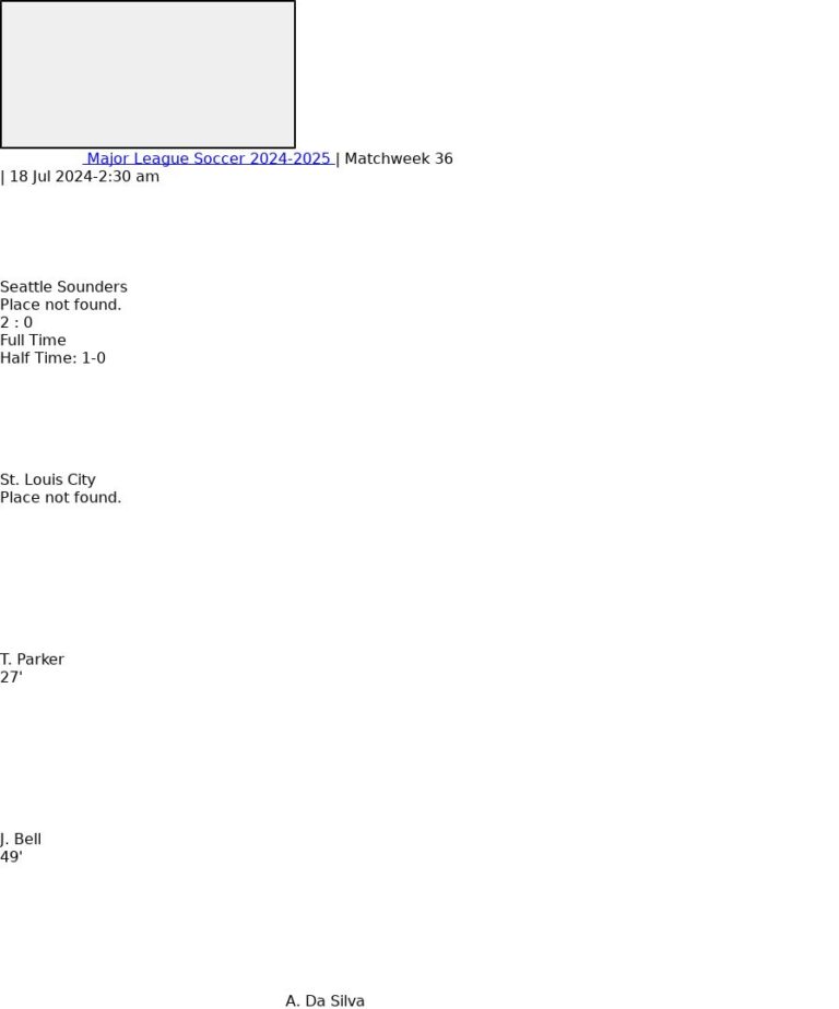 Seattle Sounders - St. Louis City ?:? - 2024-07-18 2 featured image 147684