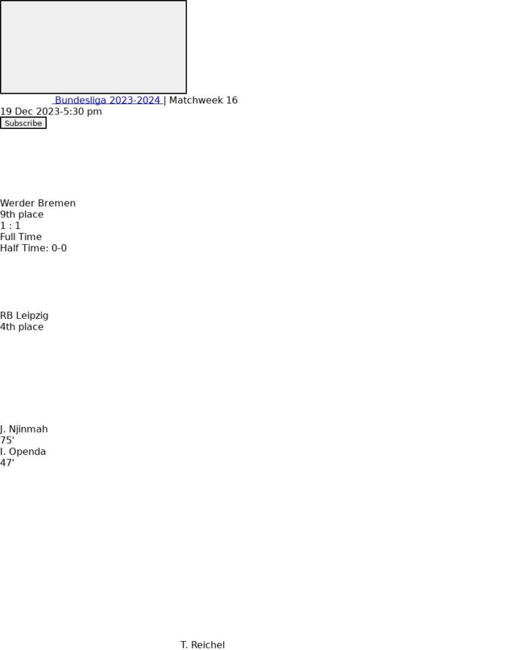 Werder Bremen - RB Leipzig 3 featured image 35071