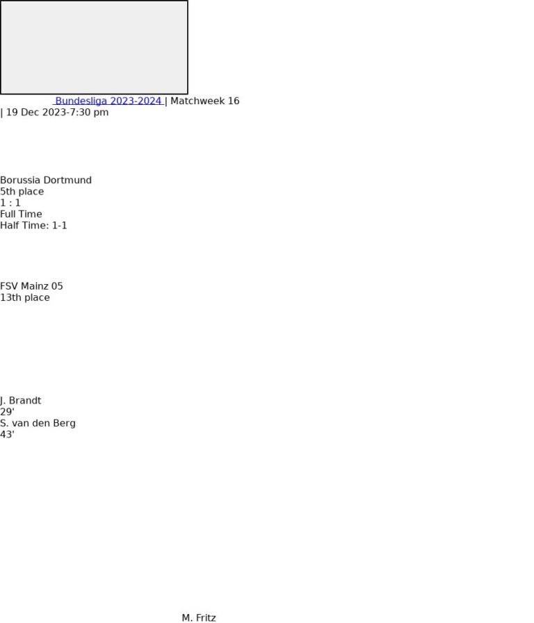 Borussia Dortmund - FSV Mainz 05 2 featured image 35072