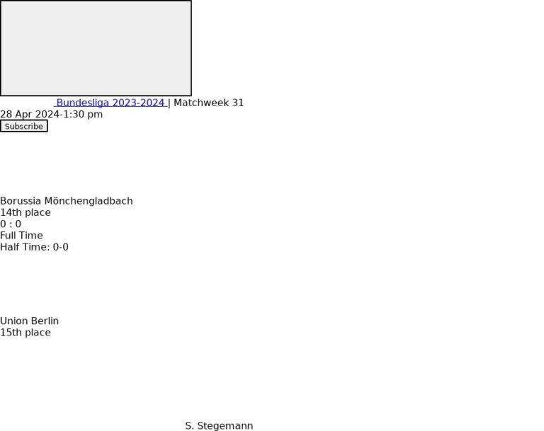 Borussia Mönchengladbach - Union Berlin 2 featured image 35213