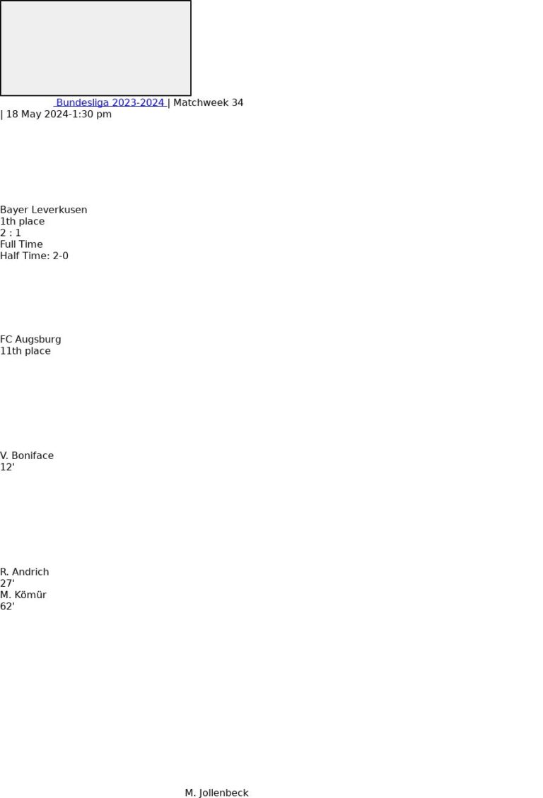 Bayer Leverkusen - FC Augsburg 3 featured image 35239