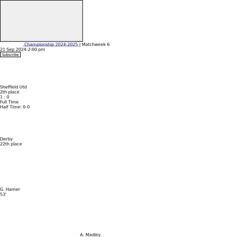 Sheffield Utd - Derby 1 featured image 58374