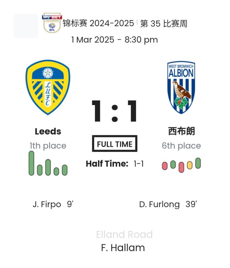 Leeds - West Brom ?:? - 2025-03-01 10 featured image 58722