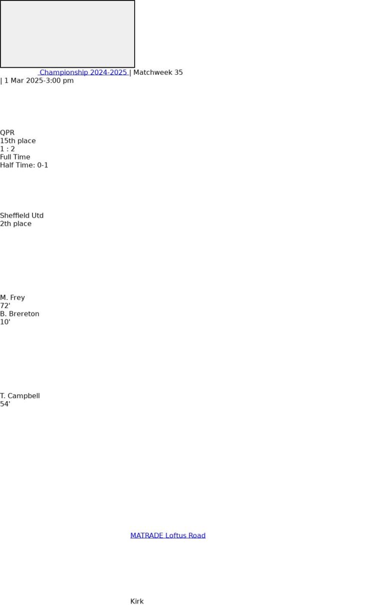 QPR - Sheffield Utd 6 featured image 58726