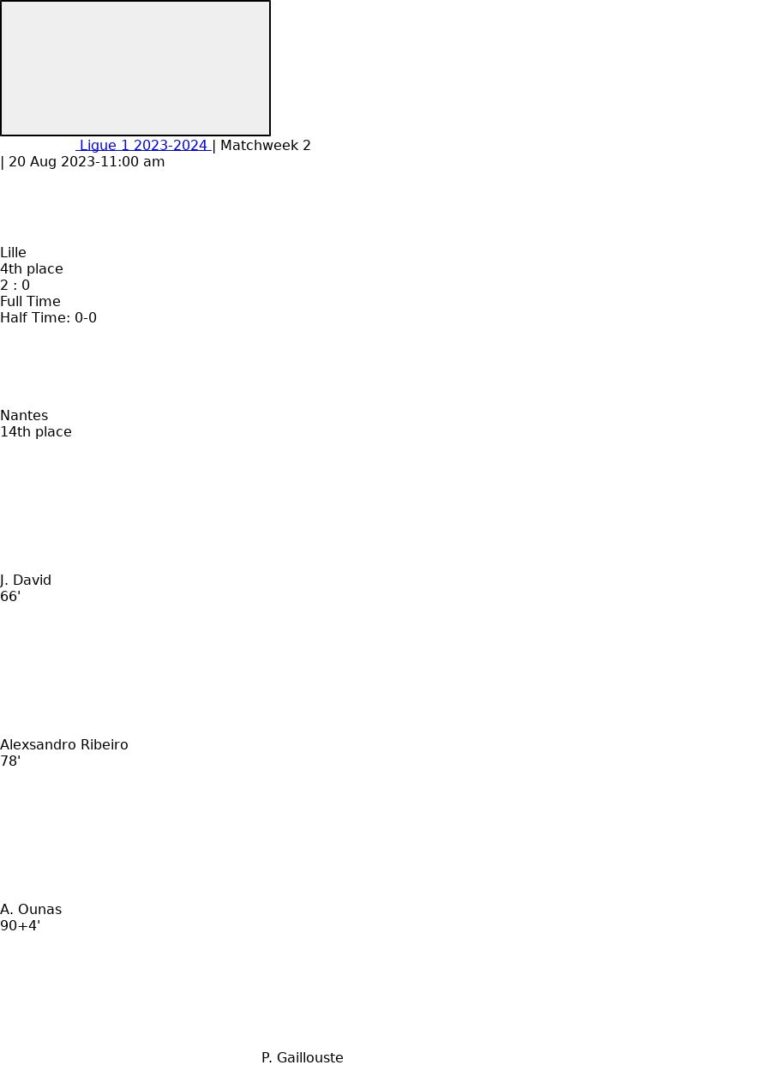 Lille - Nantes 4 featured image 73241