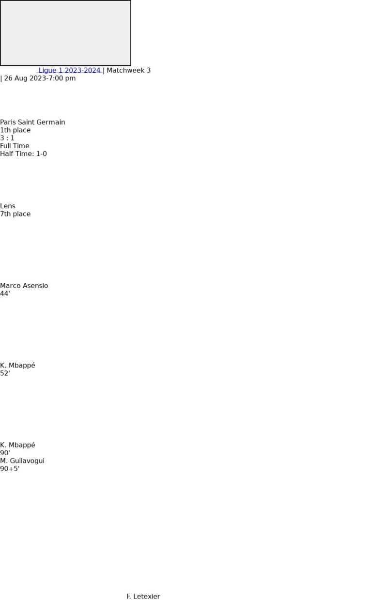 Paris Saint Germain - Lens 8 featured image 73252