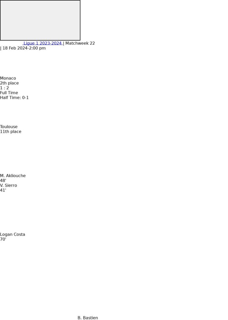 Monaco - Toulouse 3 featured image 73426