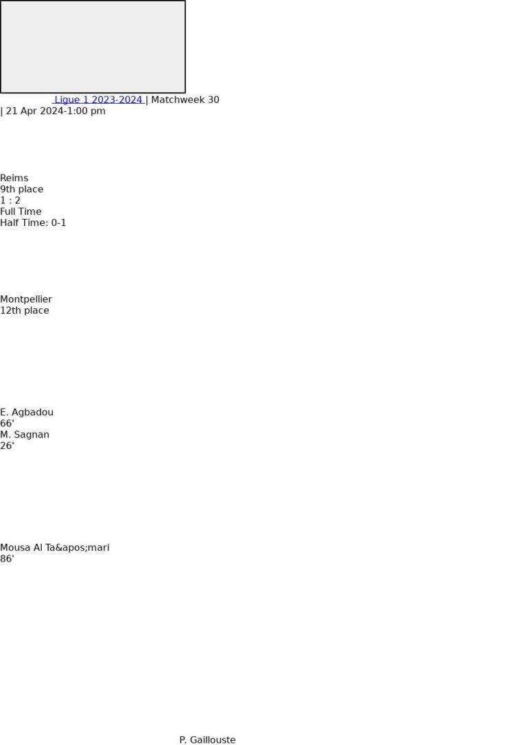 Reims - Montpellier 7 featured image 73494