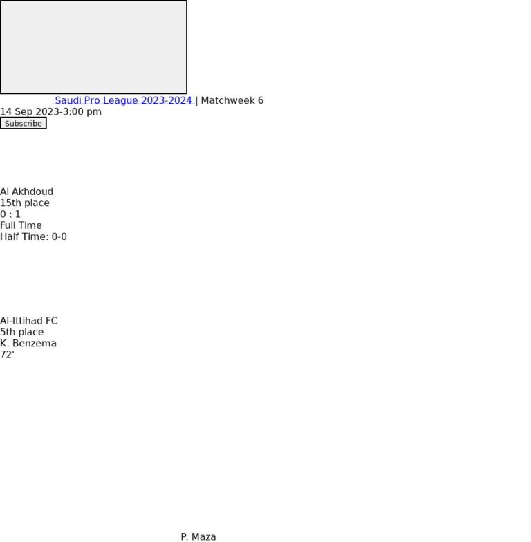 Al Akhdoud - Al-Ittihad FC ?:? - 2023-09-14 2 featured image 150037