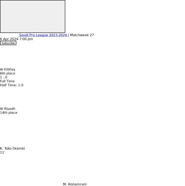 Al-Ettifaq - Al Riyadh ?:? - 2024-04-06 4 featured image 150248