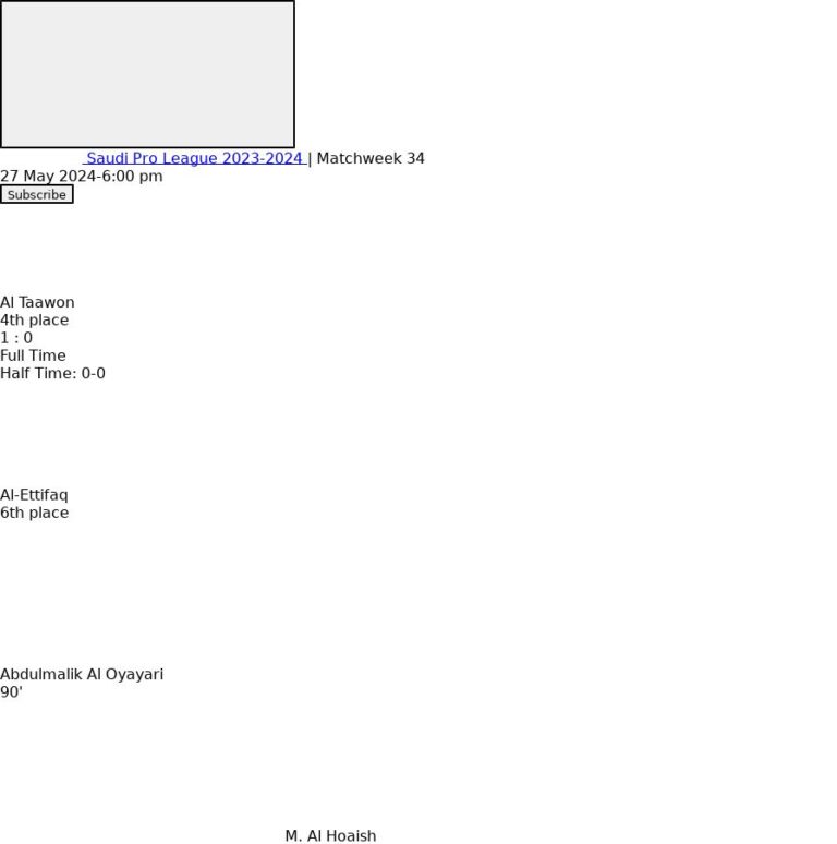 Al Taawon - Al-Ettifaq ?:? - 2024-05-27 5 featured image 150309