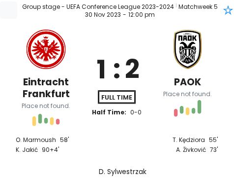 Eintracht Frankfurt - PAOK ?:? - 2023-11-30 2 featured image 154986