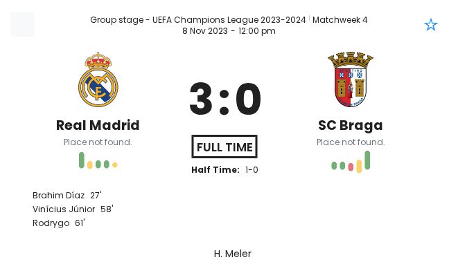Real Madrid - SC Braga 1 featured image 38245