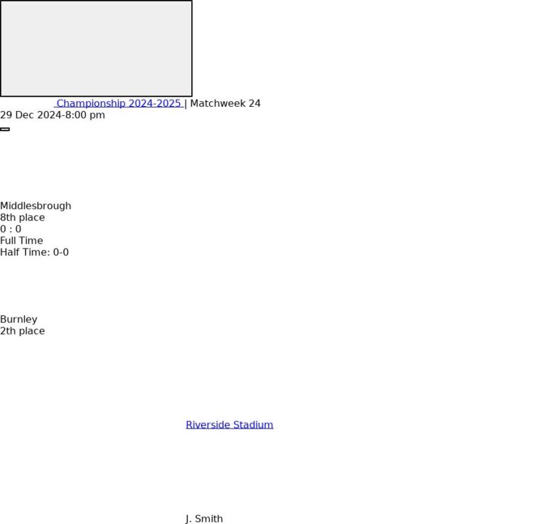 Middlesbrough - Burnley 7 featured image 58593