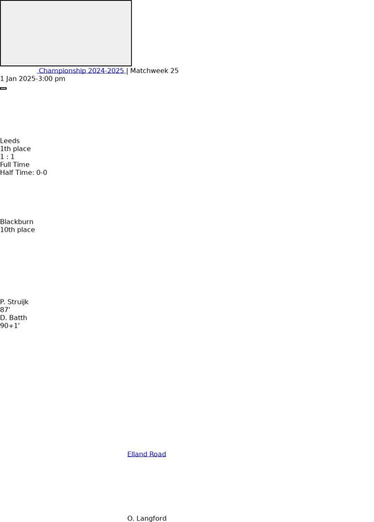 Leeds - Blackburn 1 featured image 58601