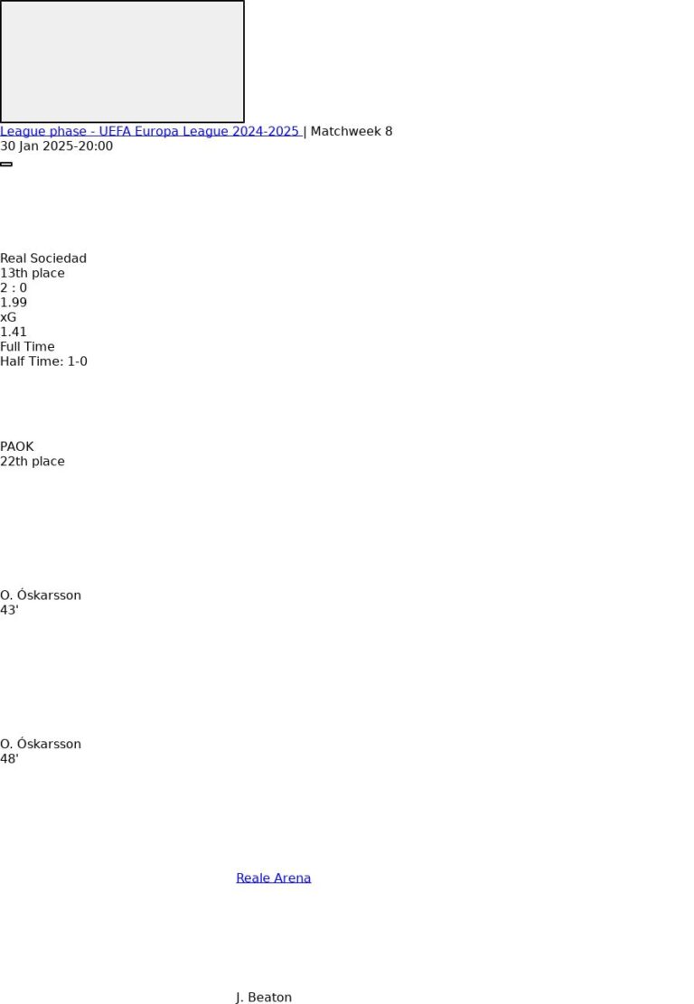 Real Sociedad - PAOK 3 featured image 61136