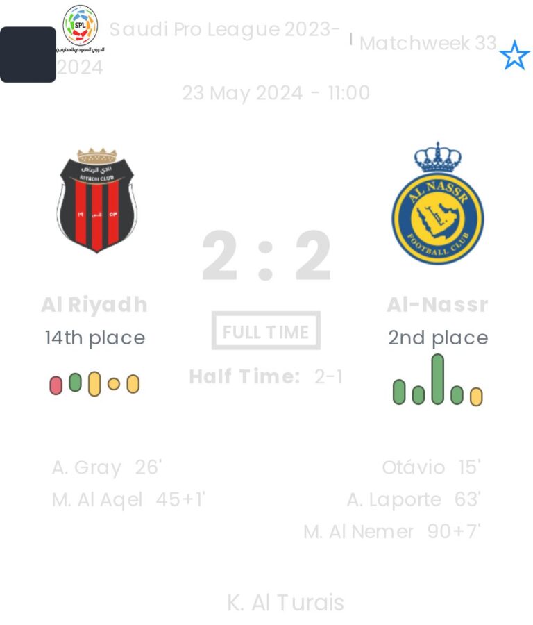 Al Riyadh - Al-Nassr ?:? - 2024-05-23 1 featured image 150306