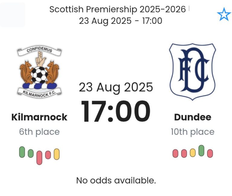 Kilmarnock - Dundee ?:? - 2025-08-23 2 featured image 193038