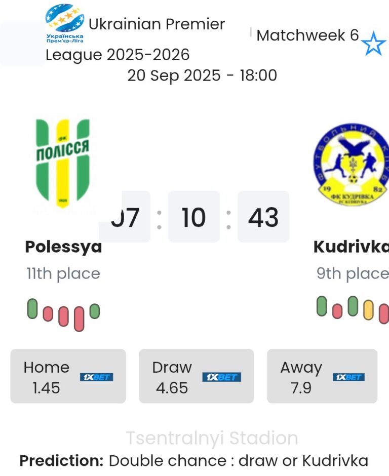 Polessya - Kudrivka ?:? - 2025-09-20 3 featured image 193332