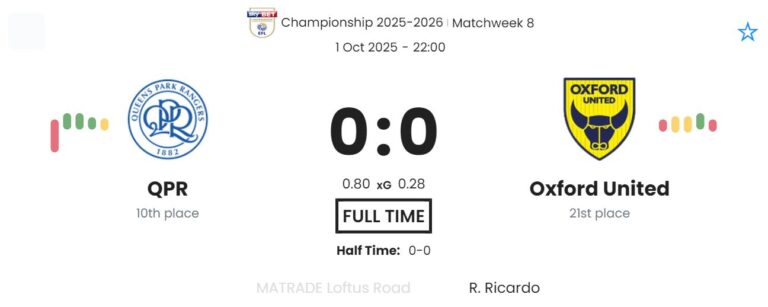 QPR - Oxford United ?:? - 2025-10-01 3 featured image 192114