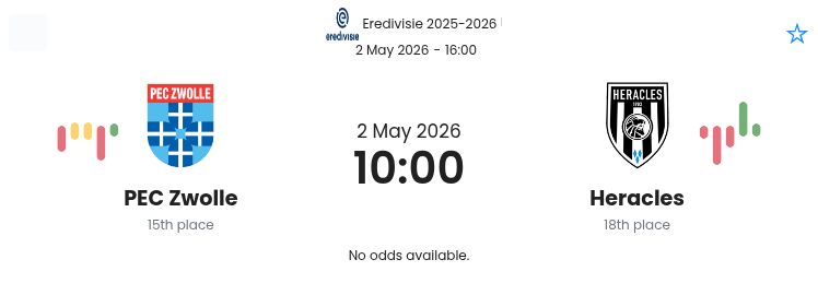 PEC Zwolle - Heracles ?:? - 2026-05-03 3 featured image 192878