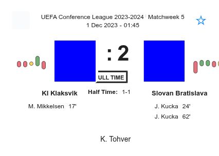 KI Klaksvik - Slovan Bratislava ?:? - 2023-11-30 3 featured image 154983