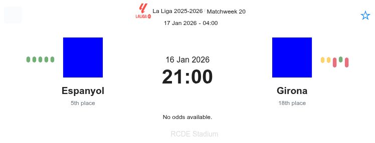 Espanyol - Girona ?:? - 2026-01-16 2 featured image 191466