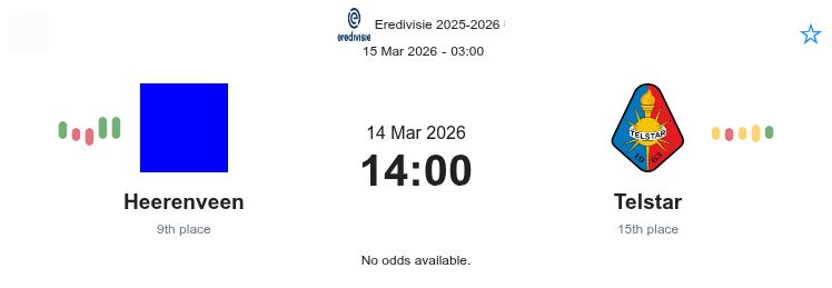 Heerenveen - Telstar ?:? - 2026-03-14 4 featured image 192838