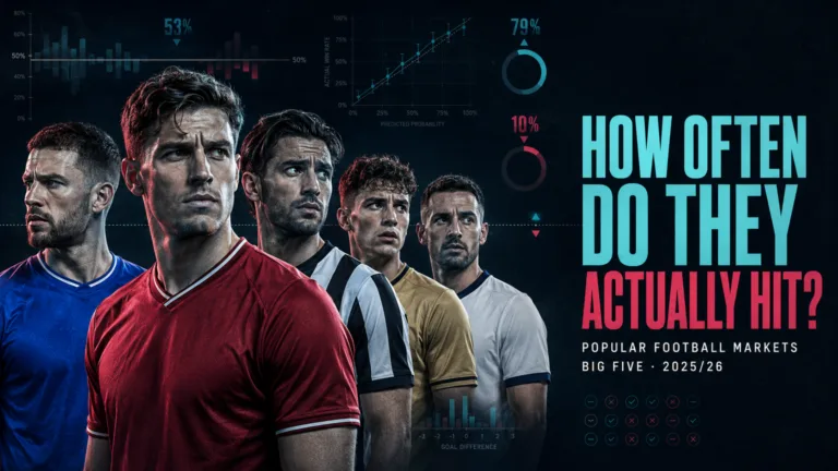 How often popular football markets actually hit How often popular football markets actually hit